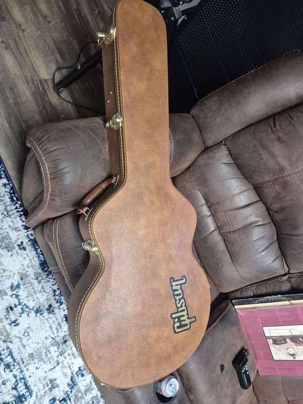 Gibson ES-335 Original Hardshell Case 2019 - Brown image 1