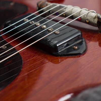 Gibson Les Paul Junior Solid Body Electric Guitar (1960), ser. #011761, black tolex hard shell case. image 15