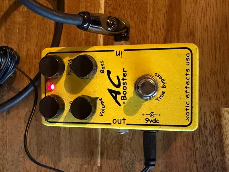 Xotic AC Booster 2007 - 2020 - Yellow | Reverb