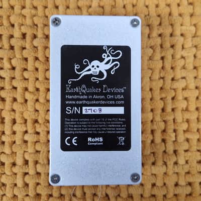 EarthQuaker Devices Spatial Delivery Sample & Hold Envelope Filter V2 - White Sparkle / Orange Print image 5