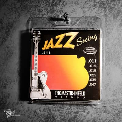 Thomastik-Infeld JS111 Jazz Swing Flatwound 11-47  Electric Guitar Strings image 1