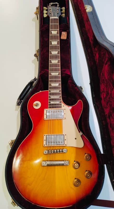 Gibson Les Paul Custom Shop '58 R8 Washed Cherry 2008 VOS Historic image 1