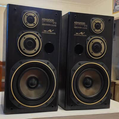 VINTAGE KENWOOD 3 WAY SPEAKERS /8 OHM/MADE IN JAPAN image 2