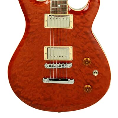 Kurt Wilson Semi-Hollow KW-S7DXL in Trans Amber 13116 image 2
