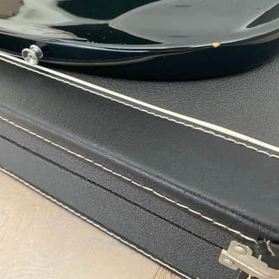 1987 Mosrite Custom Unique Black & Sunburst Vibramute Vintage OHSC image 24