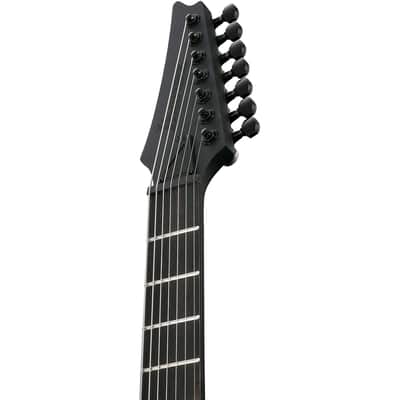 Ibanez RGDRB71 Iron Label 7 String - Black image 5