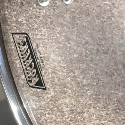 Vintage Ludwig Made in USA Monroe NC S/L Series 9x13” Rack Tom Drum 1981-1983 White Cortex Granitone Pre-Rockers image 7