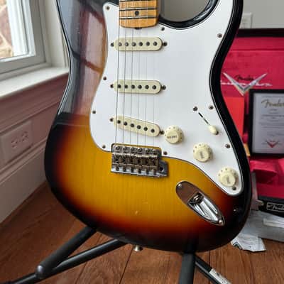 2023 Fender Custom Shop Postmodern Stratocaster Journeyman Maple - Bleached 3 Tone Sunburst image 2