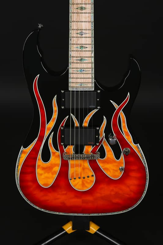 Kraken Hero Supreme KA Flame High-End Electric Guitar Unique