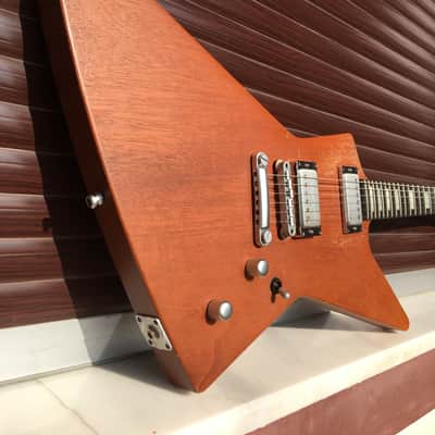 ESP Mx-250 Custom Order Block Inlays Explorer with EMG HET SET Mx250 image 8