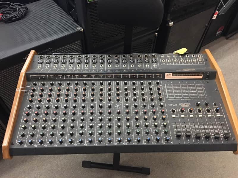 Vintage PEAVEY USA Built MD SERIES 16X6 Mixer Monitor | Reverb