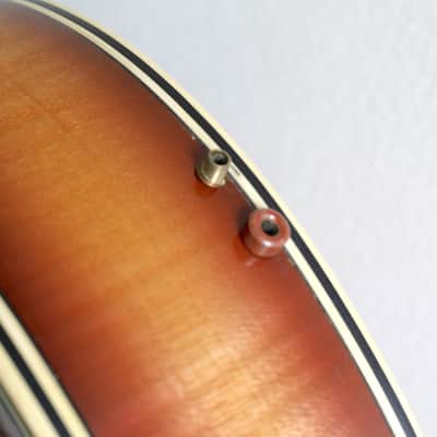 Otwin (1950s) Olymp, Ice Tea Sunburst || Schlaggitarre, German Archtop image 14