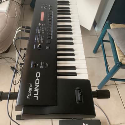 Roland Juno D 61-Key Synthesizer 2004 - 2007 - Black image 2