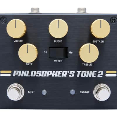 Pigtronix Philosopher's Tone 2 Compressor / Sustainer + Grit Pedal image 1