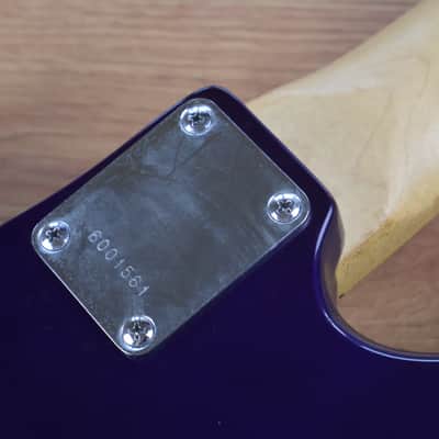 1990's Ibanez Silver Cadet Z Series PJ Bass (Purple) | Reverb
