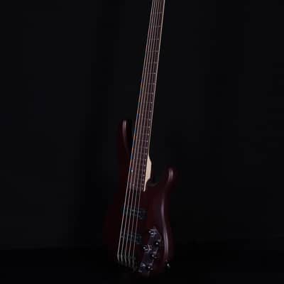 Yamaha TRBX505 5-String Bass, Transparent Brown image 6