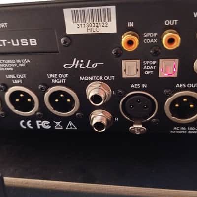 Lynx Hilo Reference A/D D/A Converter System with LT-USB Card 2010s - Silver image 6