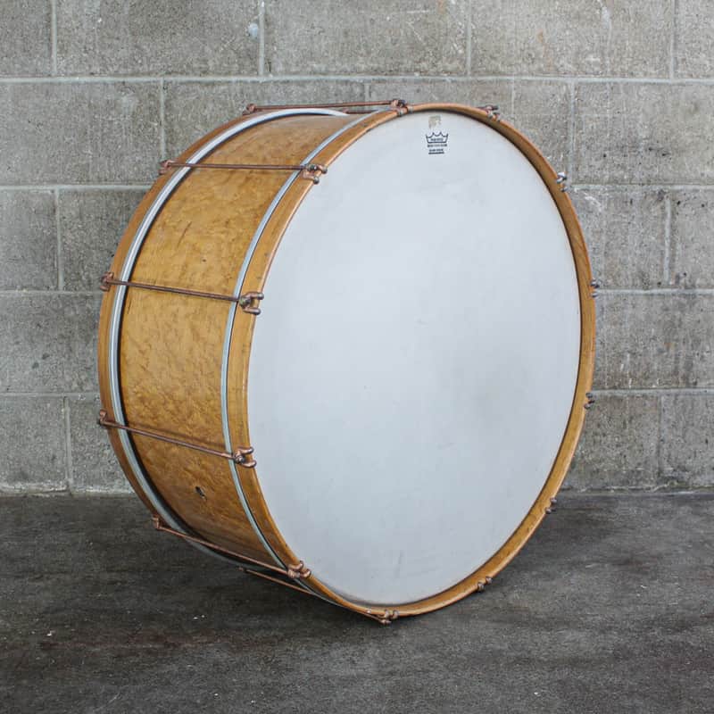 R.S. Williams and Sons Early 1900s 30" x 12" Bass Drum image 1