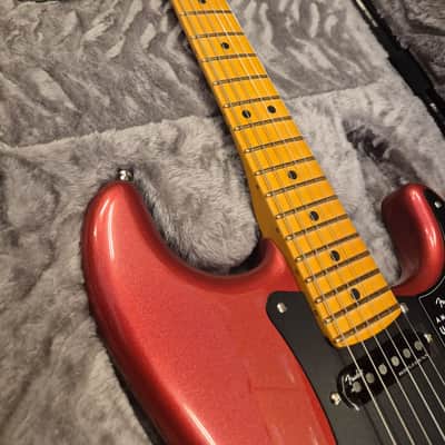 2025 Fender American Ultra II Stratocaster MN HSS Sinister Red image 10