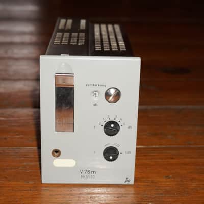 Vintage Telefunken TAB V76 m Tube Preamp - Recapped, Racked image 8