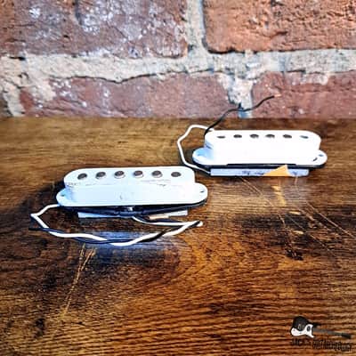 Low Wind Lawsuit Era Single Coil Pickups - Set of 2 (1970-80s - White) image 2