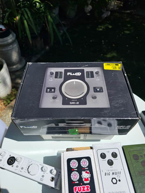 Fluid Audio SRI-2 USB Audio Interface 2018 - 2020 - Black image 1