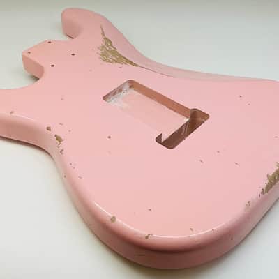 Show Me Nitro Finishes 3lbs 7oz Nitro Lacquer S-Style - Shell Pink image 11