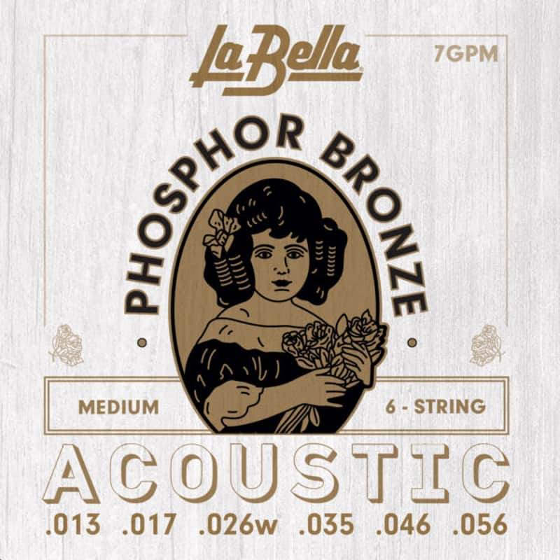 LaBella 7GPM Phosphor Bronze - Medium image 1