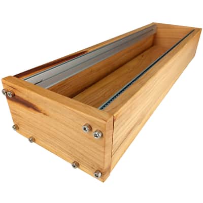 3U / 104HP Eurorack Case LUNA • Rails + Threaded strips • Solid apricot • Unpowered image 7