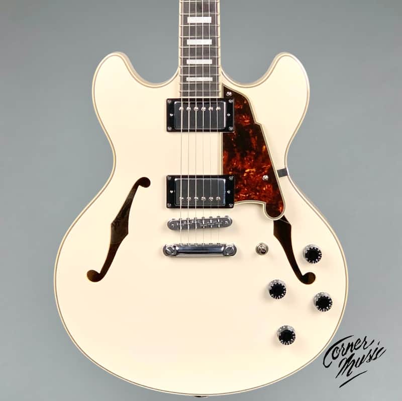 D'Angelico Premier DC - Champagne with Gig Bag image 1
