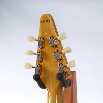 Gibson Custom 1958 Korina Flying V Reissue, Natural | Demo image 5