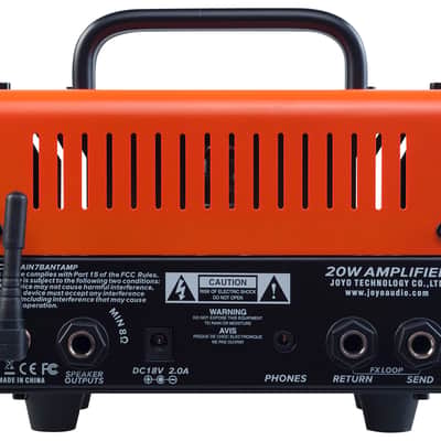 Joyo BanTamP Firebrand | 20W Guitar Head. New with Full Warranty! image 3