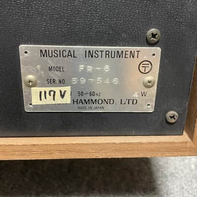 Ace Tone FR-6 Rhythm Ace 1960s - Wood w/foot switch image 6