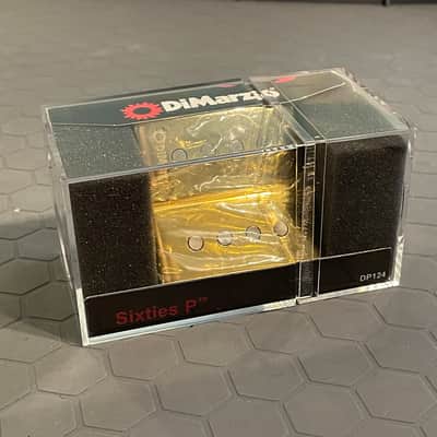 DiMarzio Sixties P Bass Pickup - Gold Cover - 60s Precision DP124 image 10