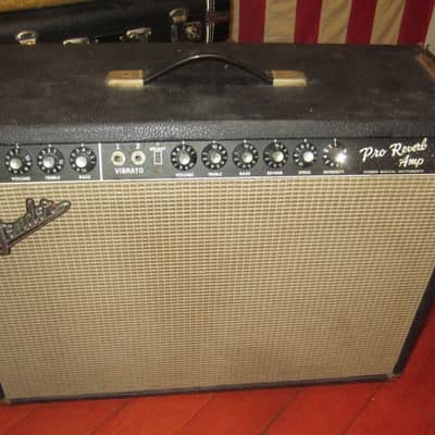 1966 Fender Pro Reverb Blackface image 1
