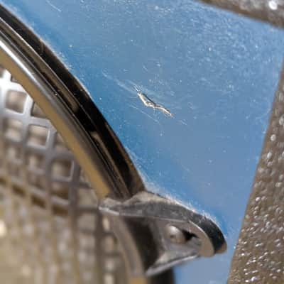 Henriksen JAZZ AMP 110 2006 - Black Tolex/Blue Face image 3
