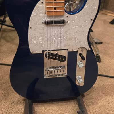 Fender Mexican Standard Swirl Telecaster Blue Swirl | Reverb