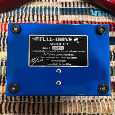 Fulltone Full-Drive 2 Mosfet 2007 - 2018 image 4