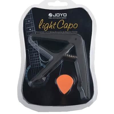JOYO + CALINE Package Deal -JOYO JCP-01 Guitar Capo Quick Change Key Clamp +   Caline CT-03B Tuner + Picks image 10