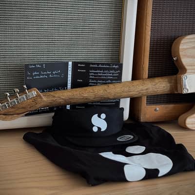 Suwak Custom Guitars Thinline T "Jr." Natural Esche & Olive Body, Korina Hals, Ebenholz Griffbrett uvm. 2026 - Natural image 21