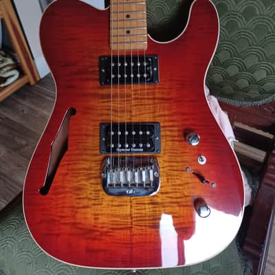 2005 G&L USA ASAT Semi Hollow - Cherryburst 6.5lbs image 14