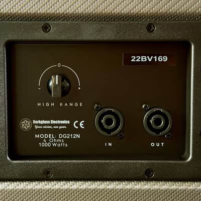 Darkglass DG212N 1000-watt 2x12-inch Vertical Bass Cabinet - Carbon Fiber Tolex image 10