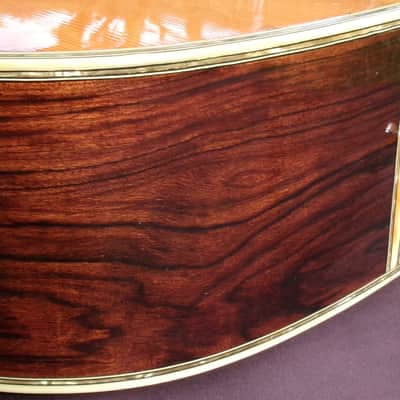 1974 Yairi YW-600 Dreadnought Guitar New Jacaranda Natural+vintage Hard Case image 15