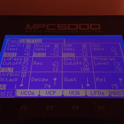 New blue display for Akai Mpc 5000 (price valid only for 21_22/06) image 5