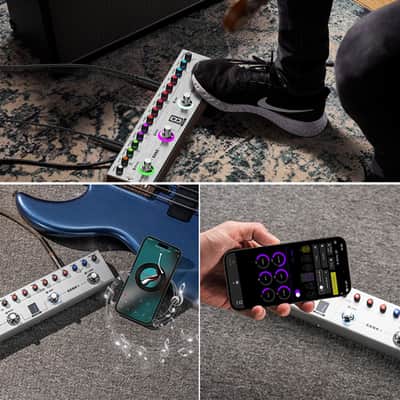 LEKATO TANK-B Electric Bass Effects Pedal Multi Effects Compressor Recording Amp Mod image 12