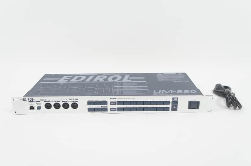 Edirol UM-880 Roland 8 IN / 8 OUT USB MIDI Interface Patcher 100-240V image 1