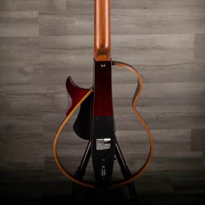Yamaha SLG200N Silent Nylon String Crimson Red Burst image 8