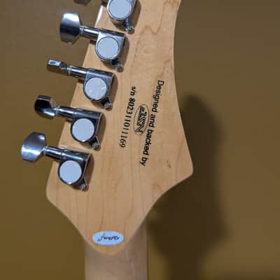 Firefly FFJA Jazzmaster Baritone / Bass VI 2025 - White image 6