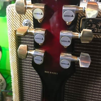 Samick Artist Series SAB 650 Birdseye 1995 Burgundy image 6