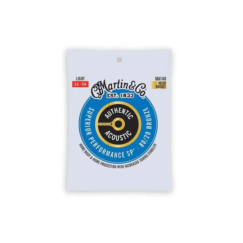 Martin 3-Pack Acoustic 80/20 Bronze Guitar Strings - Custom Light .011-.052 image 1